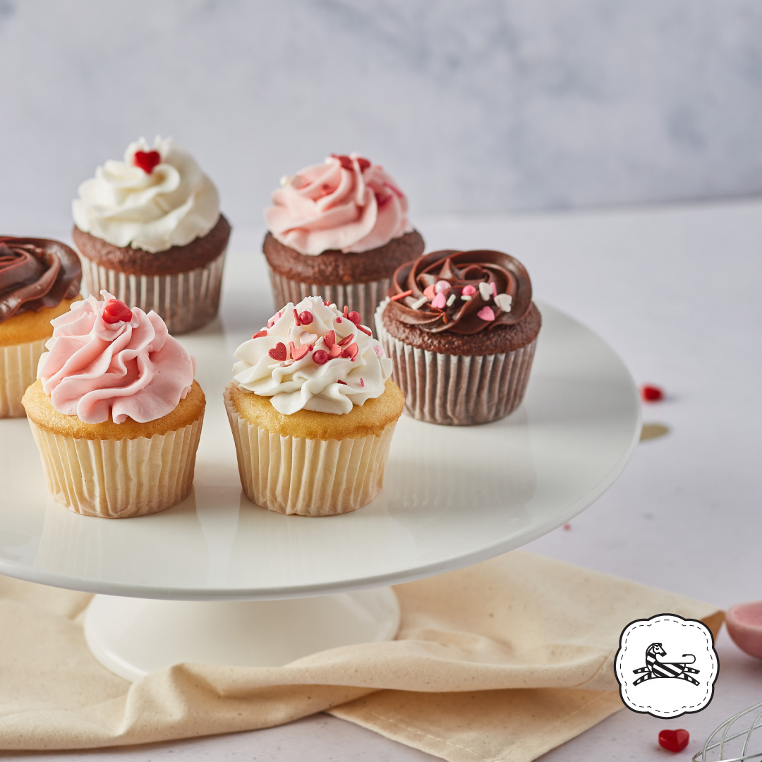 Suqiée Repostería – Bollitos – Cupcakes – Bollitos Decorados 14 de Febrero día de San Valentín