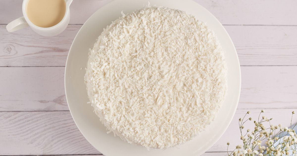 Pastel Nevado de Coco Pastel Nevado de Coco