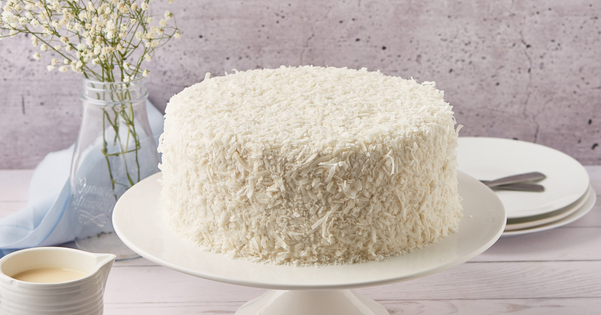 Pastel Nevado de Coco Pastel Nevado de Coco