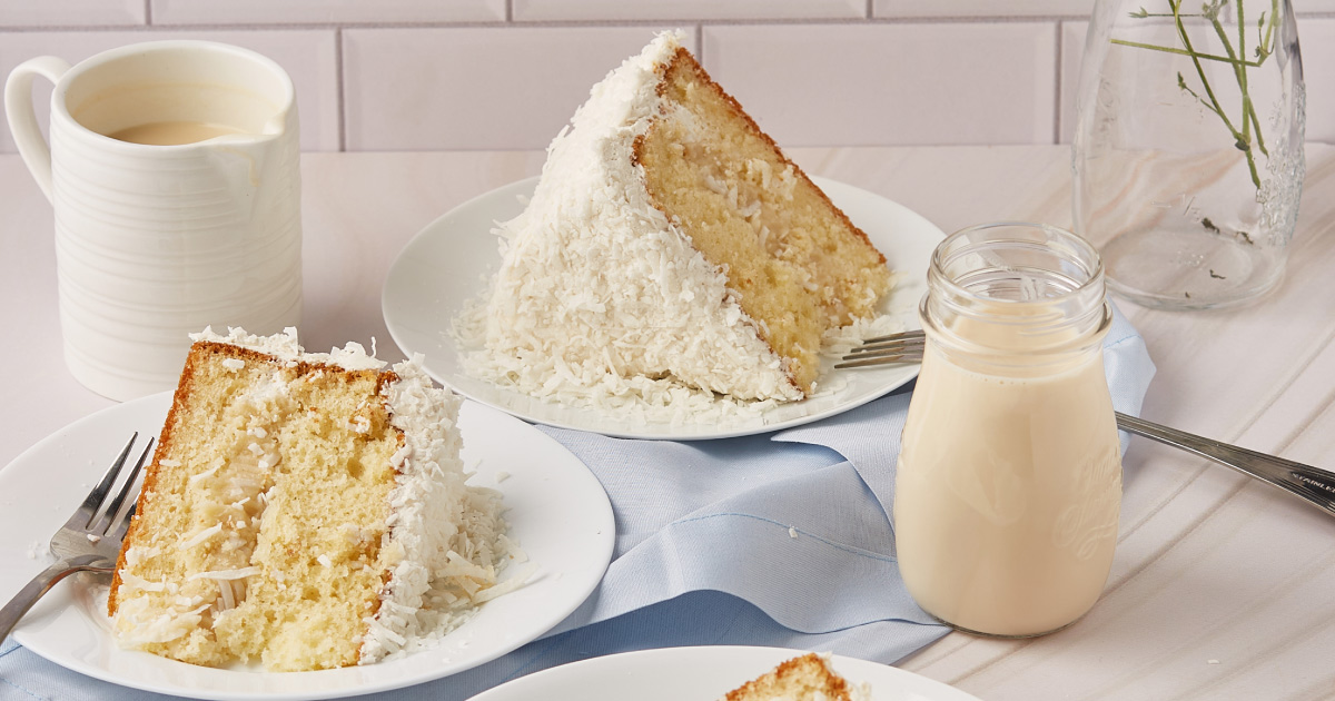 Pastel Nevado de Coco Pastel Nevado de Coco