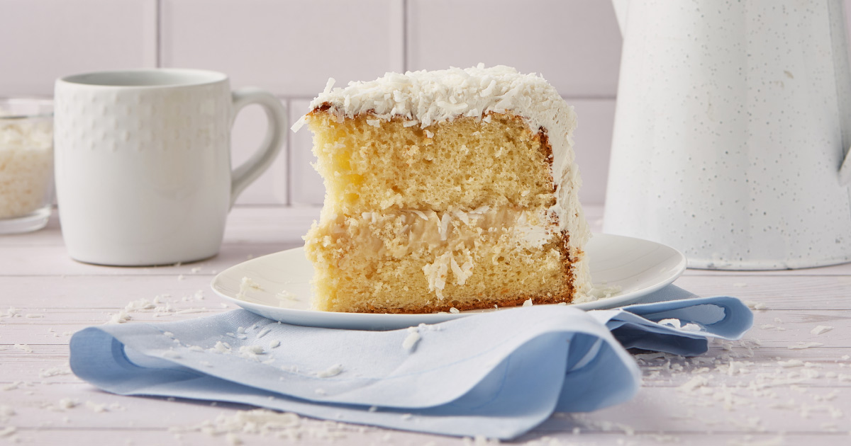 Pastel Nevado de Coco Pastel Nevado de Coco