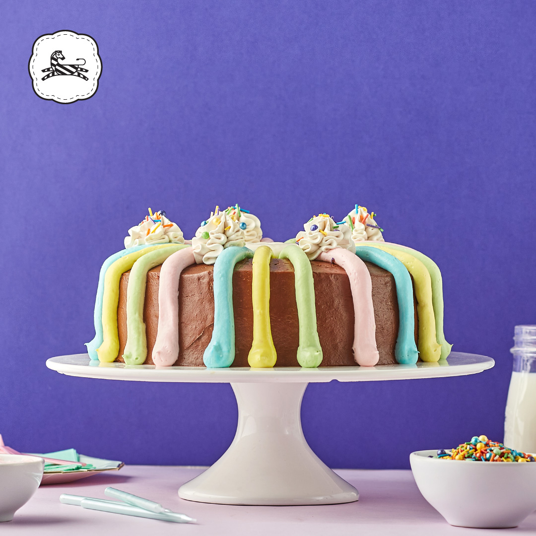 Pastel Zebra Divertido Suqiée Repostería- Pasteles – Día del Niño – 30 de Abril – Pasteles – Pastel Zebra Divertido