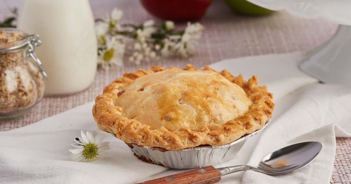 Pay de Manzana endulzado con Splenda