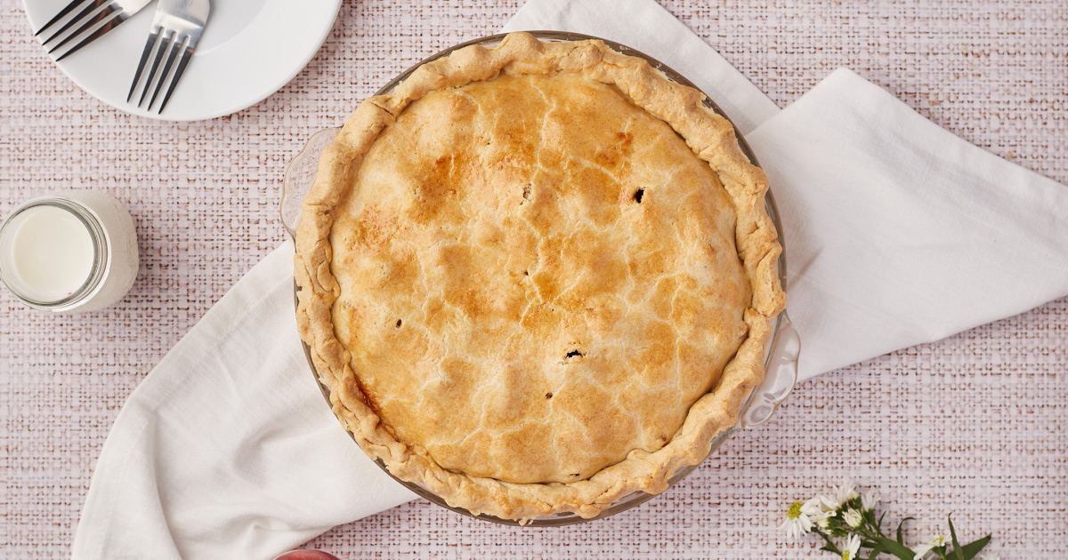 Pay de Manzana endulzado con Splenda