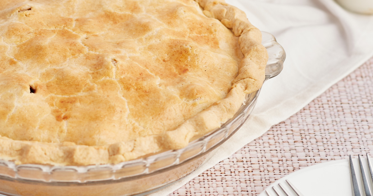 Pay de Manzana endulzado con Splenda