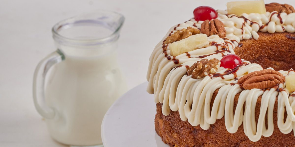 Rosca de Reyes de Manzana-Queso