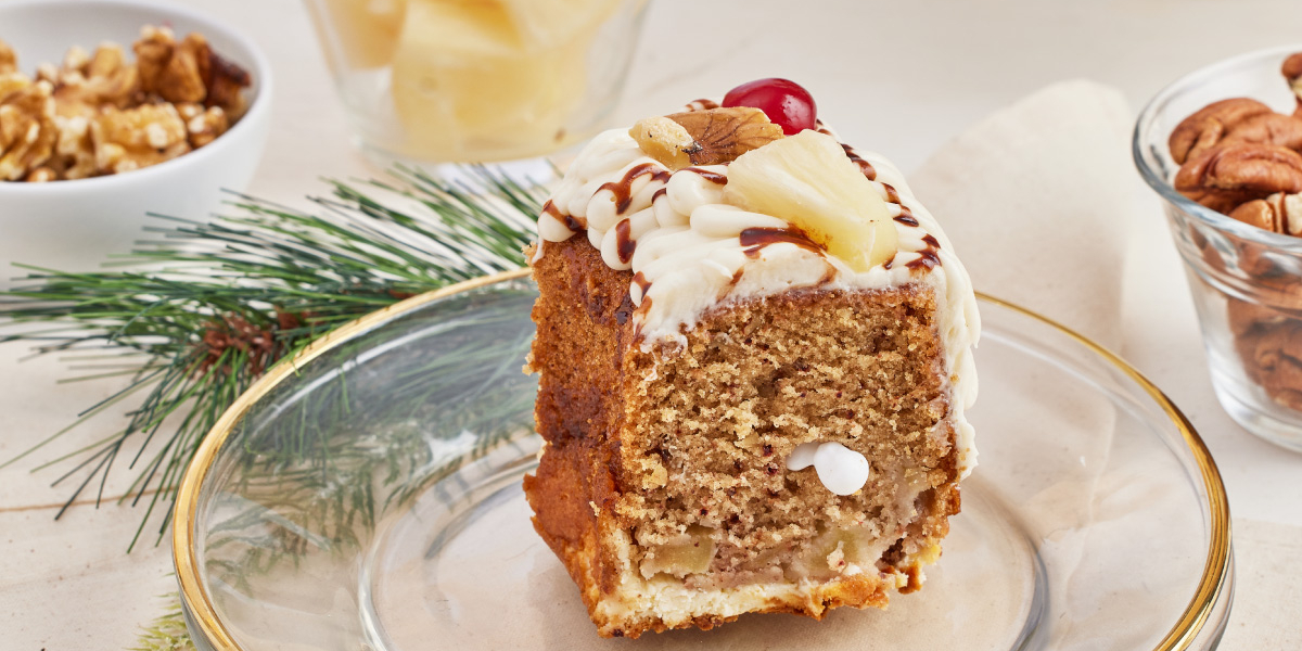 Rosca de Reyes de Manzana-Queso