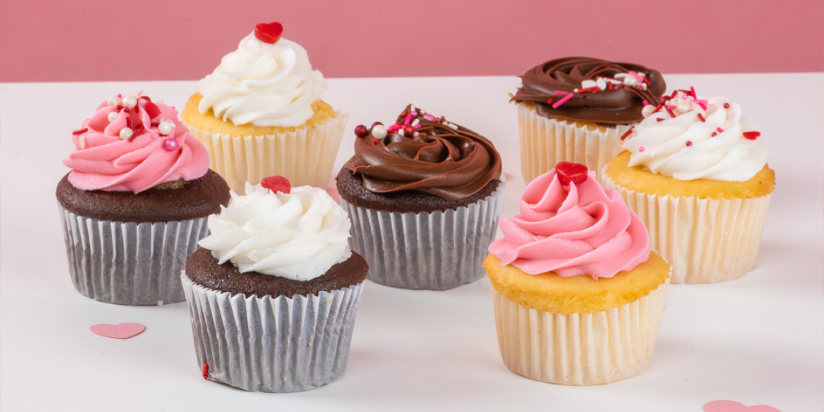 Bollitos Decorados San Valentín - Cupcakes Decorados San Valentín Bollitos Decorados San Valentín - Cupcakes Decorados San Valentín