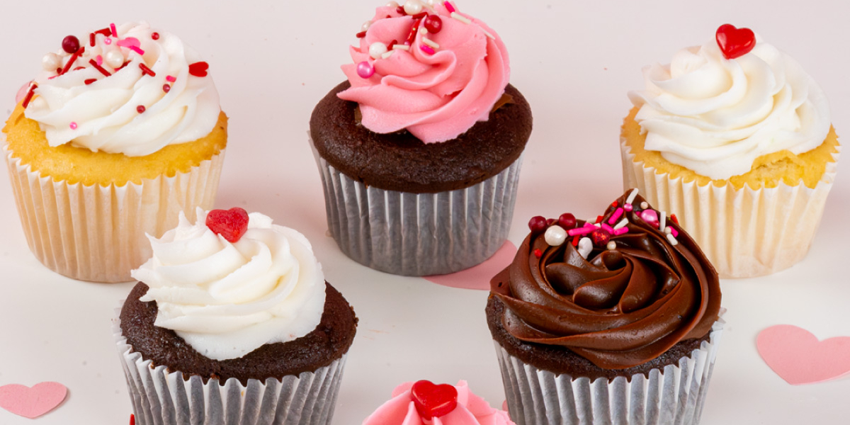 Bollitos Decorados San Valentín - Cupcakes Decorados San Valentín Bollitos Decorados San Valentín - Cupcakes Decorados San Valentín