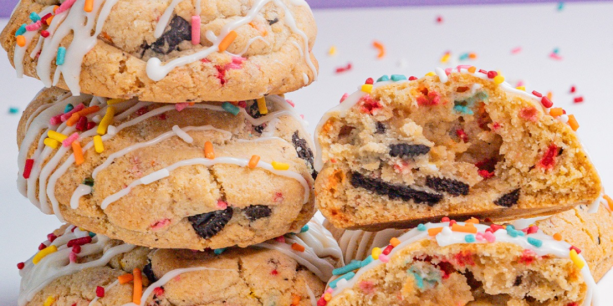 NY Cookies - Galletas estilo New York - Galleta Funfetti Oreo
